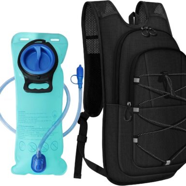 MIYCOO Hydration Backpack - Hiking Water Backpack with 2L Water Bladder | Running Hydration Vest Backpack for Men Women, Lightweight Hydration Pack for Hiking, Cycling, Climbing