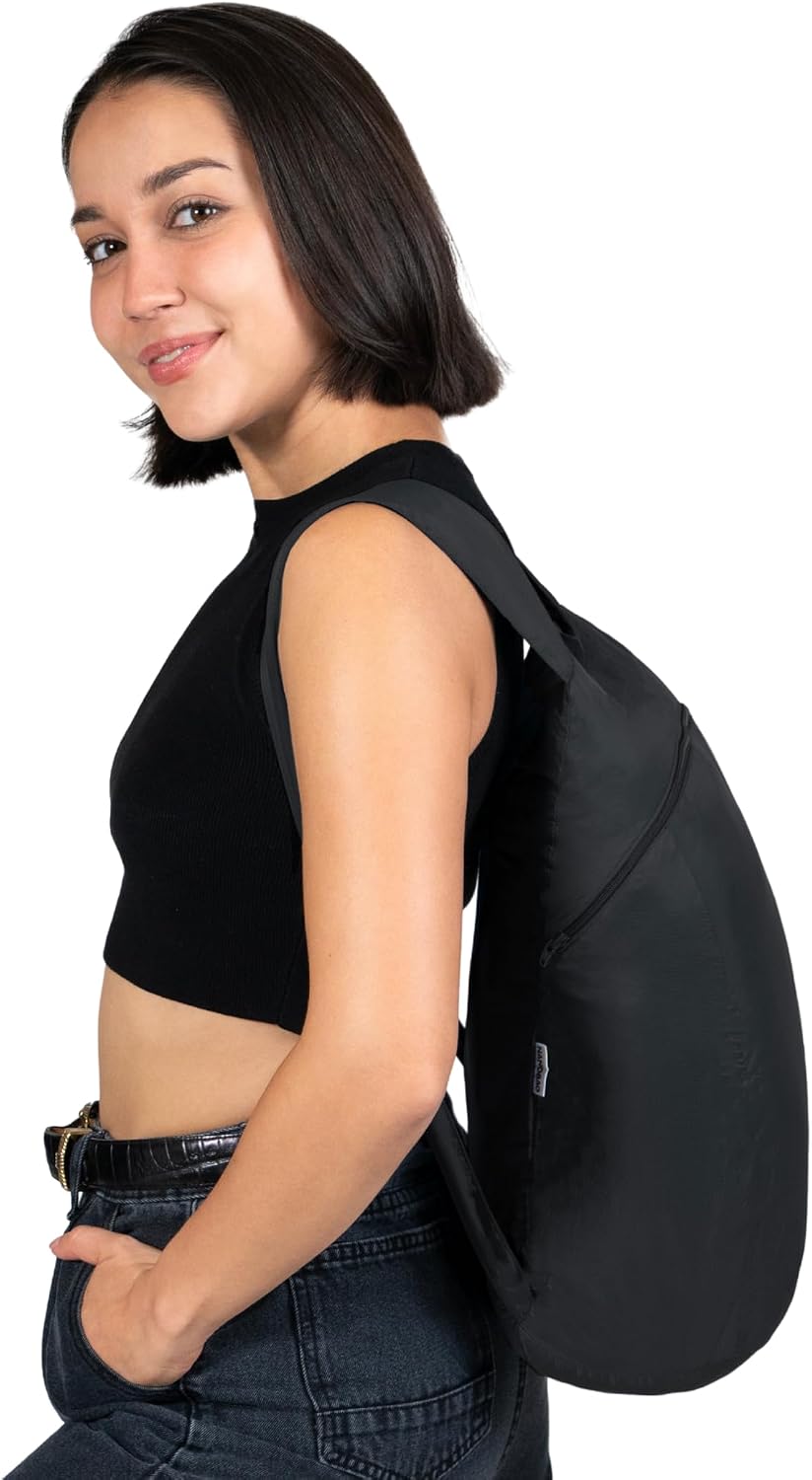 Nanobag Daypack 16L Ultralight Packable Foldable Travel Backpack for Hiking | 1.15 oz Portable Collapsible Pocket-Size with YKK Zipper and Wide Comfortable Shoulder Straps for Everyday Use and Sports - Image 2