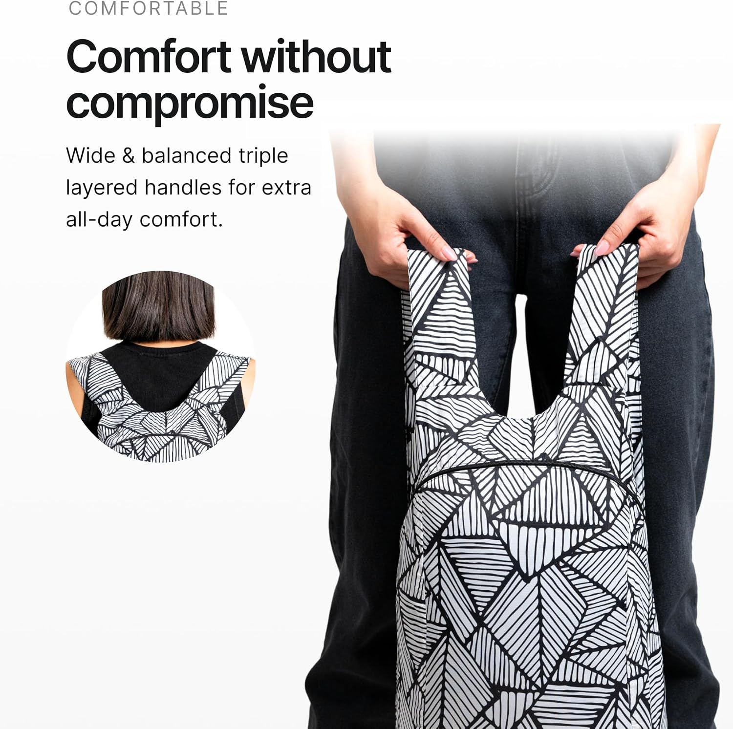 Nanobag Daypack 16L Ultralight Packable Foldable Travel Backpack for Hiking | 1.15 oz Portable Collapsible Pocket-Size with YKK Zipper and Wide Comfortable Shoulder Straps for Everyday Use and Sports - Image 6