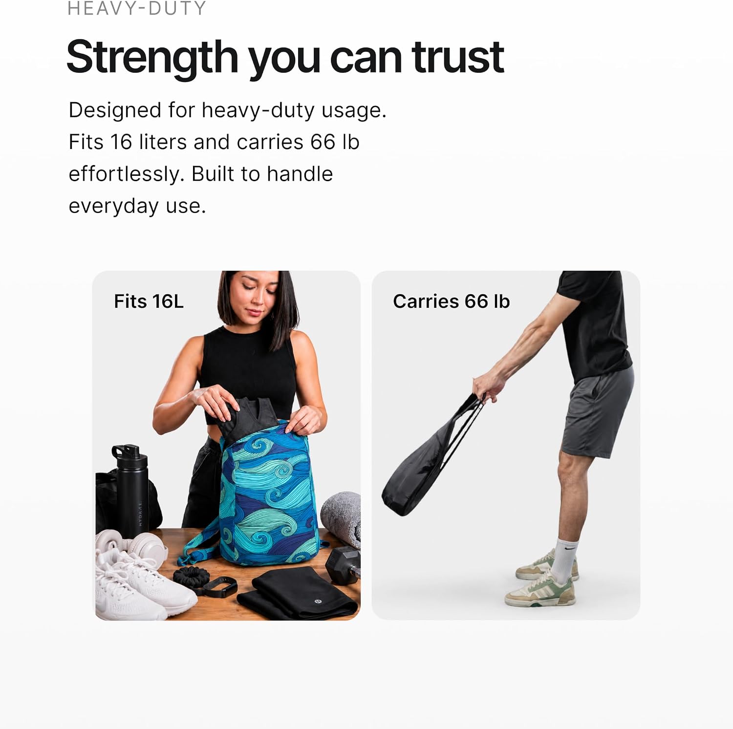 Nanobag Daypack 16L Ultralight Packable Foldable Travel Backpack for Hiking | 1.15 oz Portable Collapsible Pocket-Size with YKK Zipper and Wide Comfortable Shoulder Straps for Everyday Use and Sports - Image 7