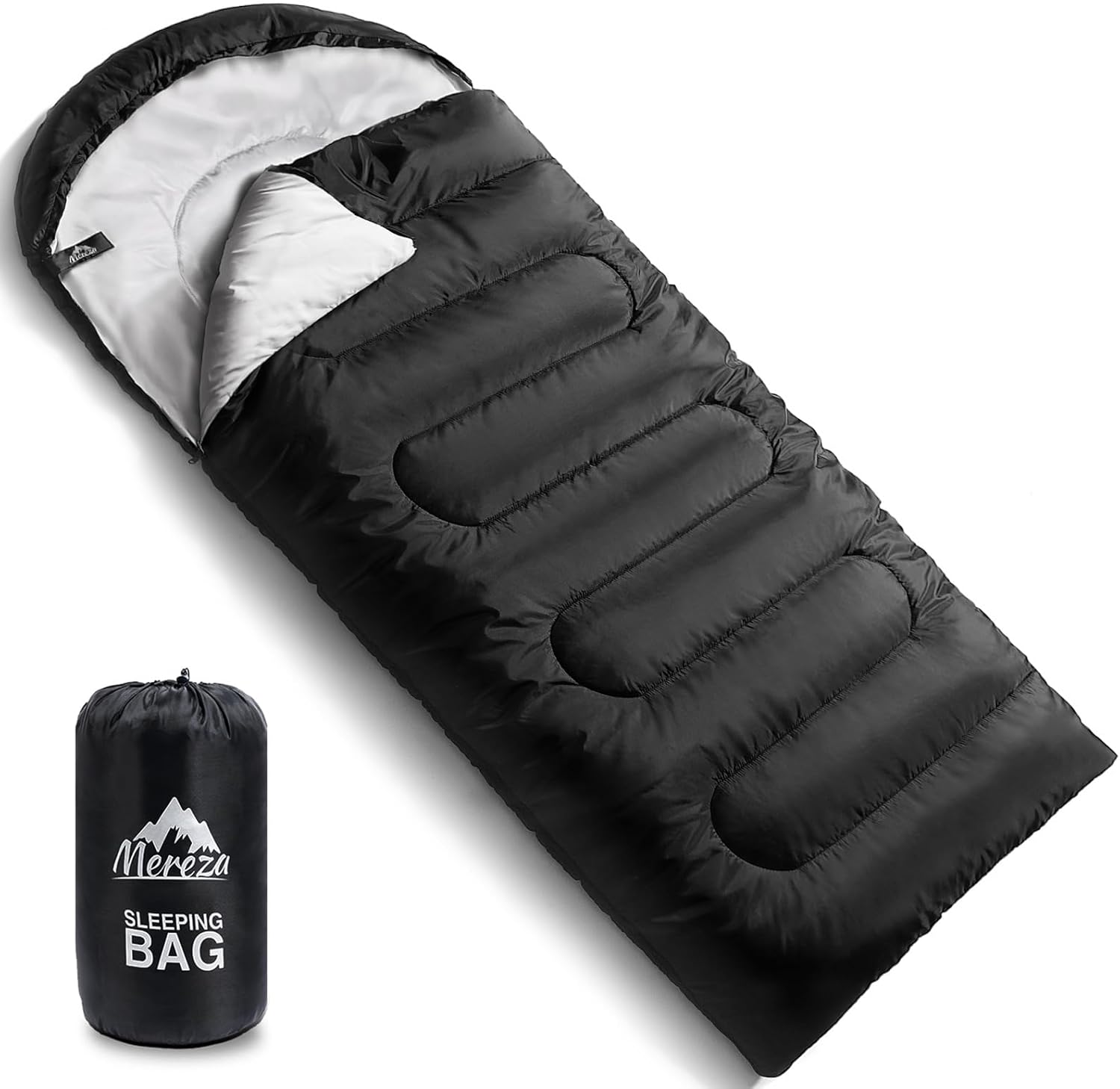 MEREZA Sleeping Bags XL for Adults Mens Large Wide Sleeping Bag for Camping